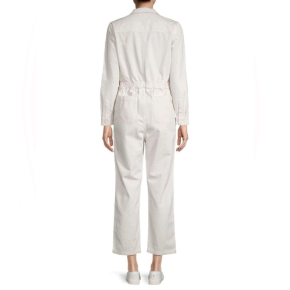 Rails Dixon Utility Jumpsuit In Cream Sz Xs - image 1